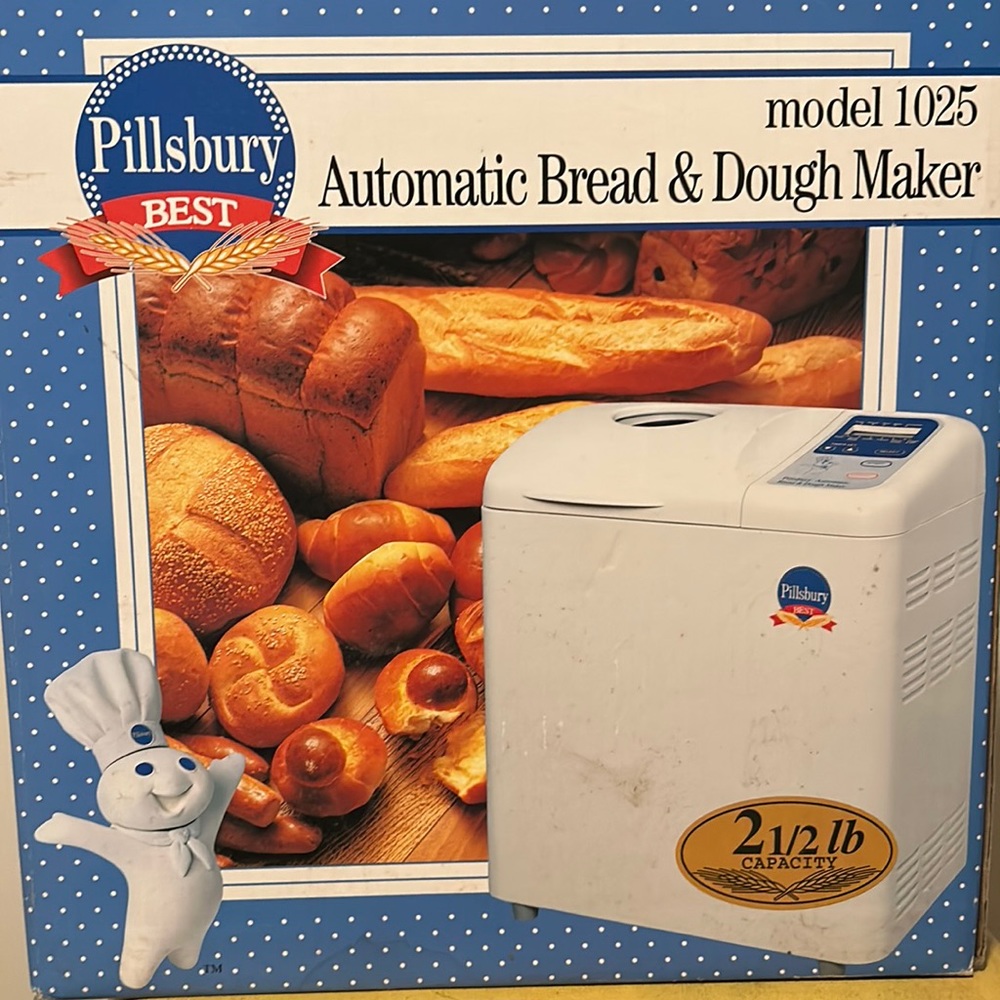 Never used Pillsbury automatic bread and dough maker